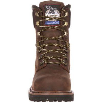 Georgia Boot Hammer GB00055 Brown Leather Steel Toe Waterproof Work Boot